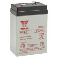 Yuasa SLA Battery 6V 4AH (NP4-6) L70 X W47 X H105 0.85KG